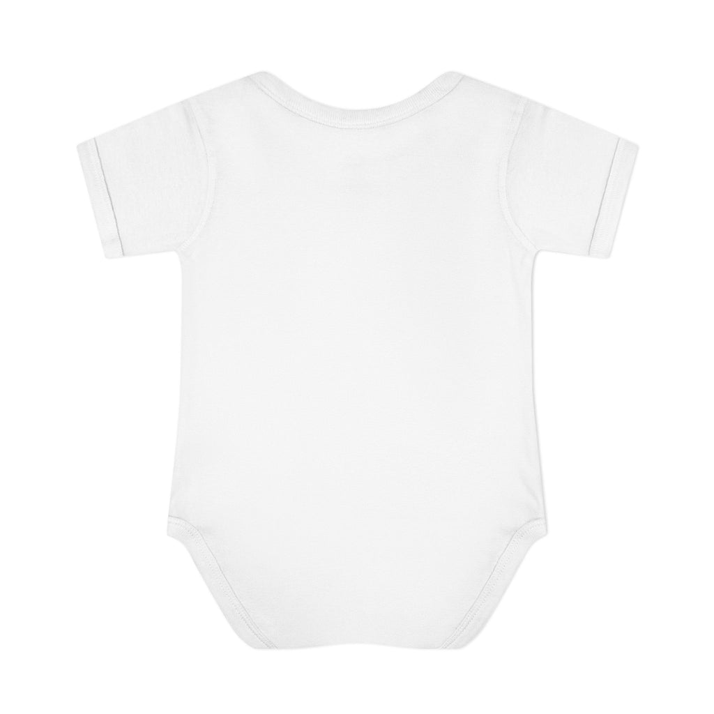 Baby Bodysuit – “Born Wild Raised Royal” Jaguar Cub Graphic Infant Onesie