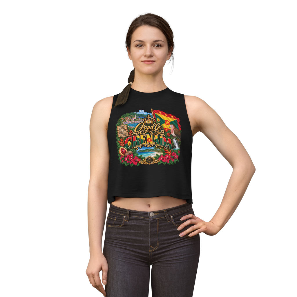 Orgullo Grenada — Raíces Unidas Collection | Crop Top