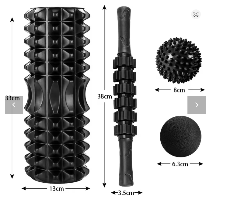 5-Piece Yoga & Massage Recovery Set