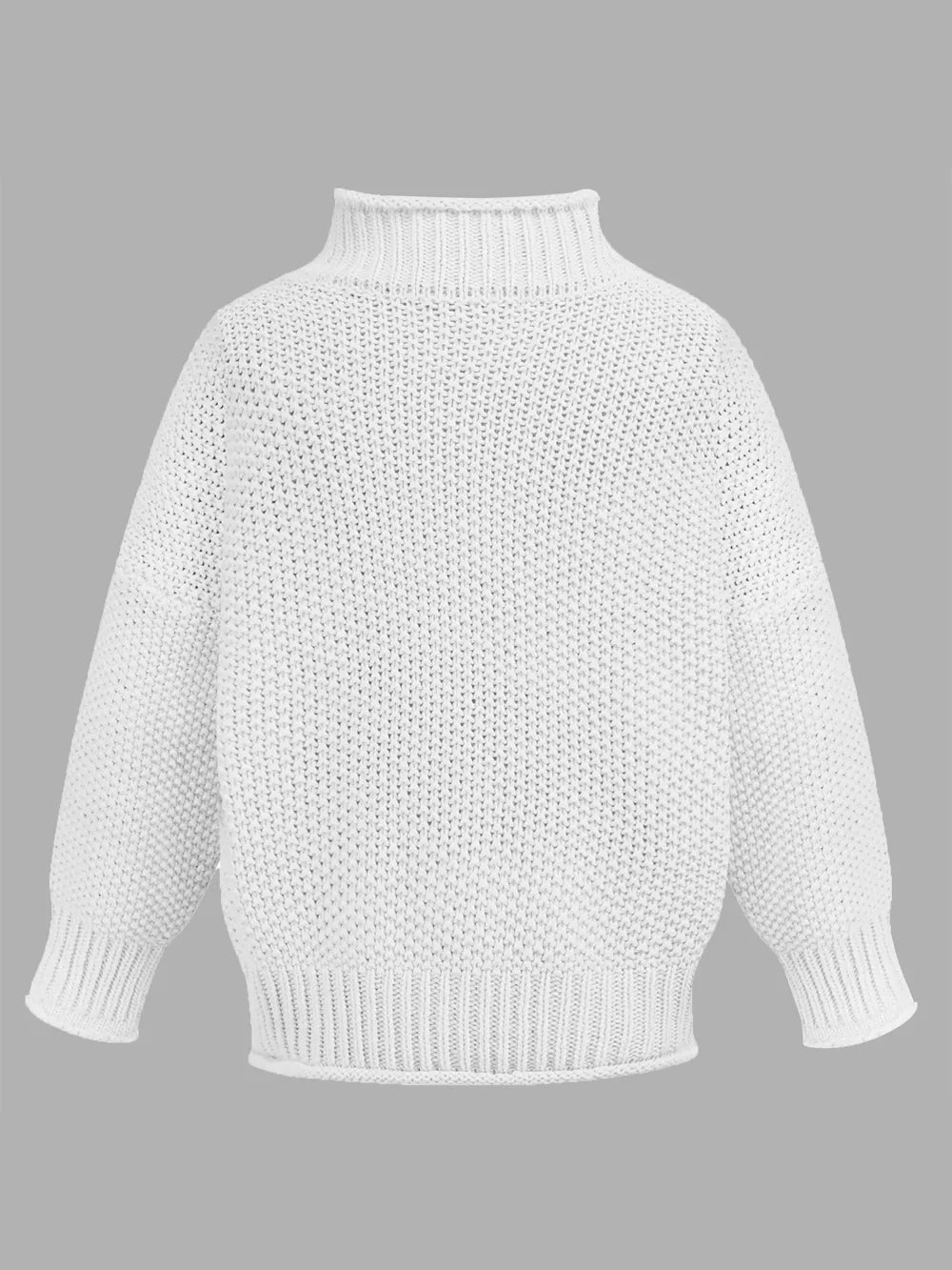 Classic Turtleneck Long-Sleeve Sweater