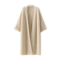 Long loose sweater jacket