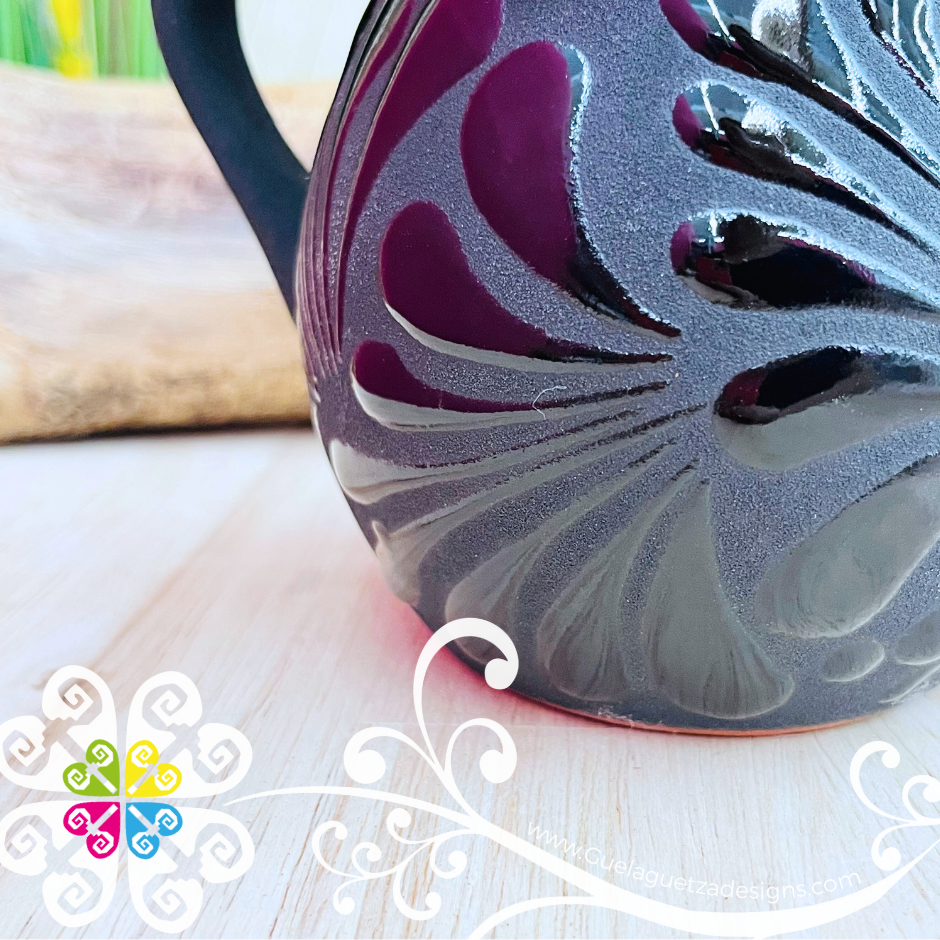 Black Espiga Pato Pitcher Set - 4 Mugs