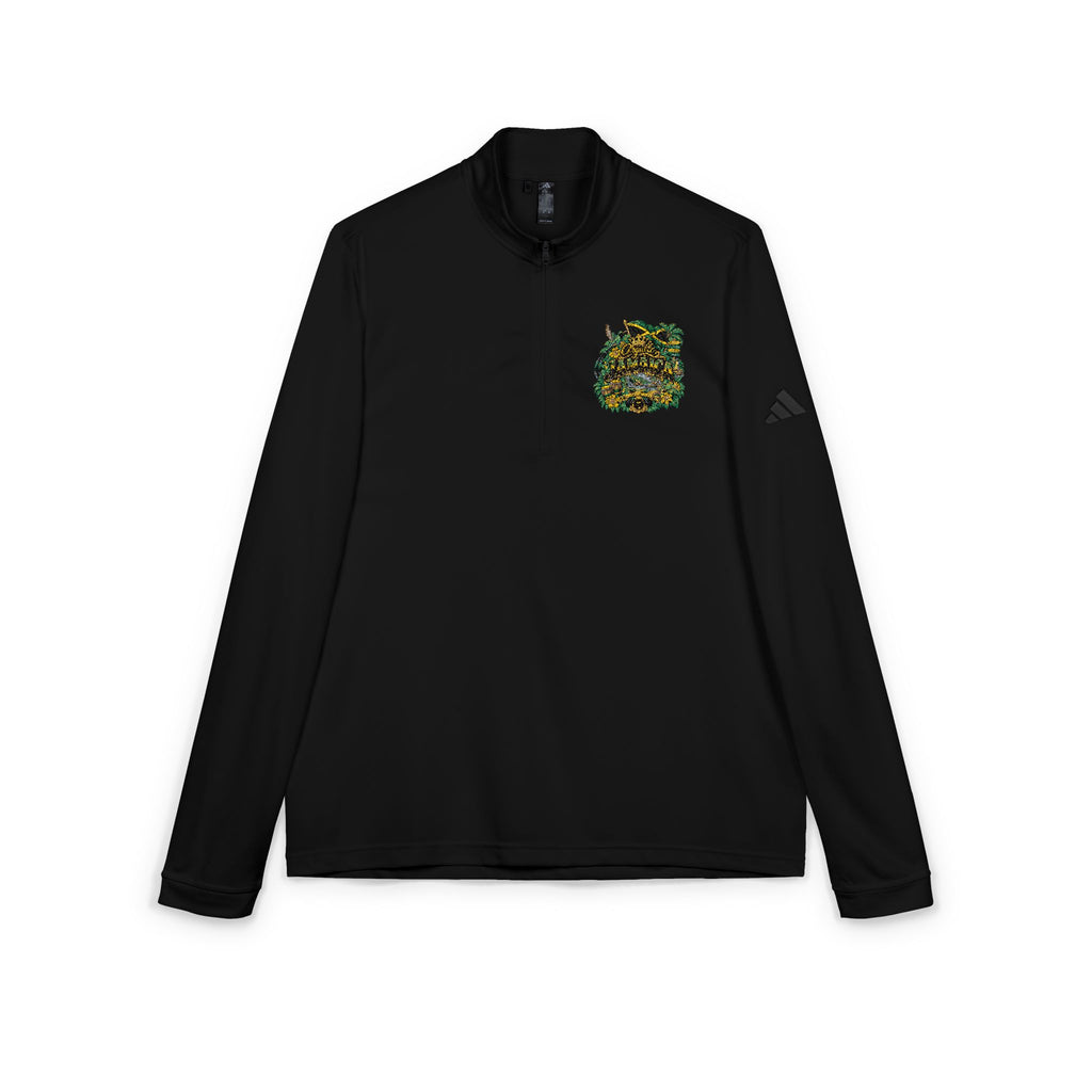 Orgullo Jamaica — Raíces Unidas Collection | adidas® Quarter-Zip Pullover (Embroidery)