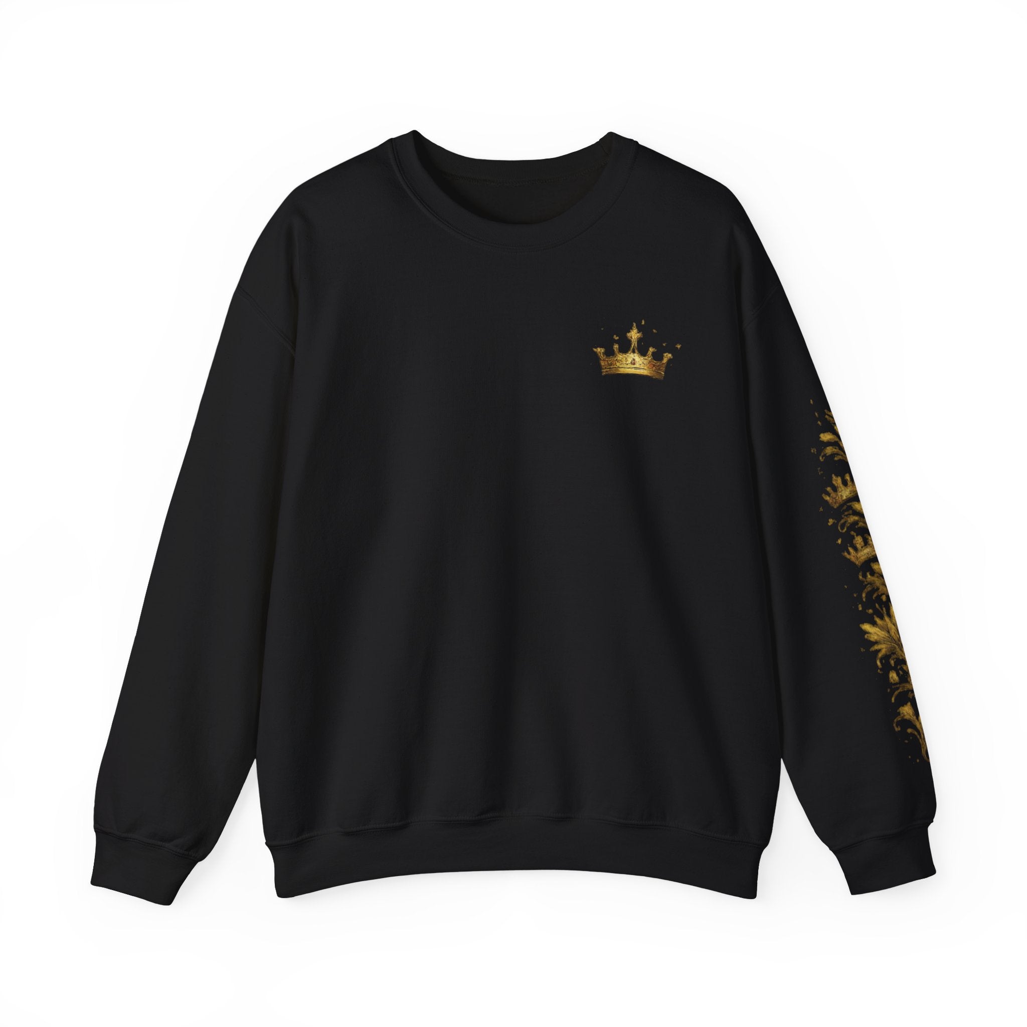 Gold Agave Crewneck — Raices de Jalisco Crown Sweatshirt