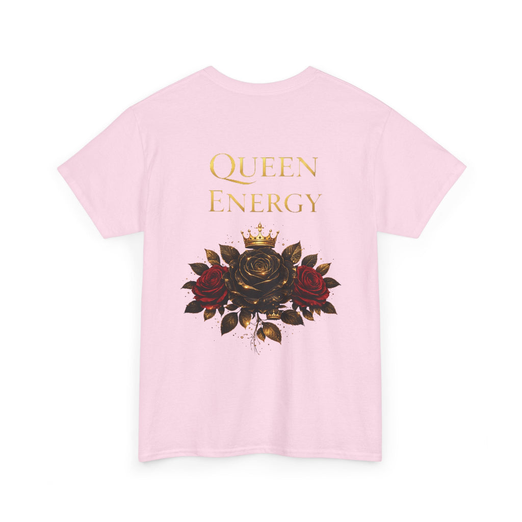 Queen Energy Tee — Floral Crown Graphic T‑Shirt