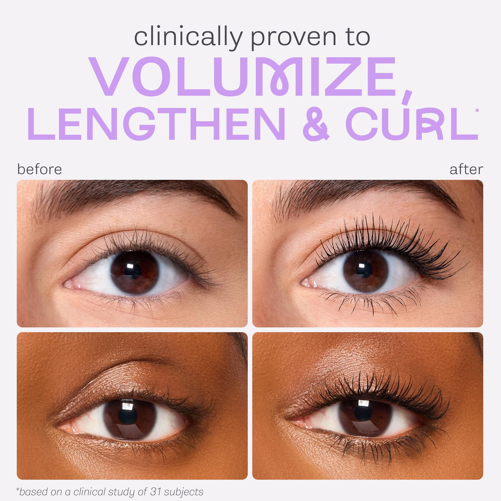 tarte tartelette tubing mascara – Lash Extensions in a Tube, Easy-to-Remove Eye Makeup, Clinically Proven to Volumize & Curl, 24Hr Smudge-Proof Longwear, Vegan & Cruelty-Free
