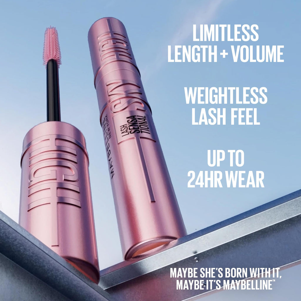 Maybelline Lash Sensational Sky High Washable Mascara – Blackest Black