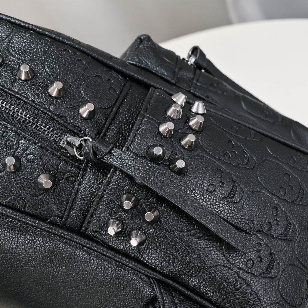 Confidence collection Rivet Soft Leather brand vibe Backpack