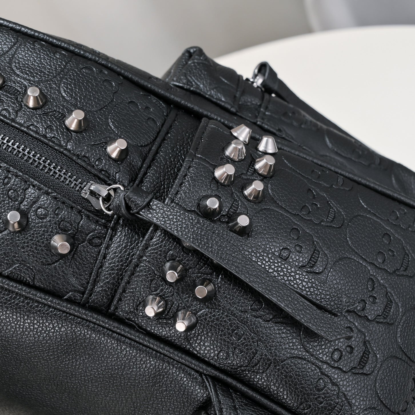 Confidence collection Rivet Soft Leather brand vibe Backpack