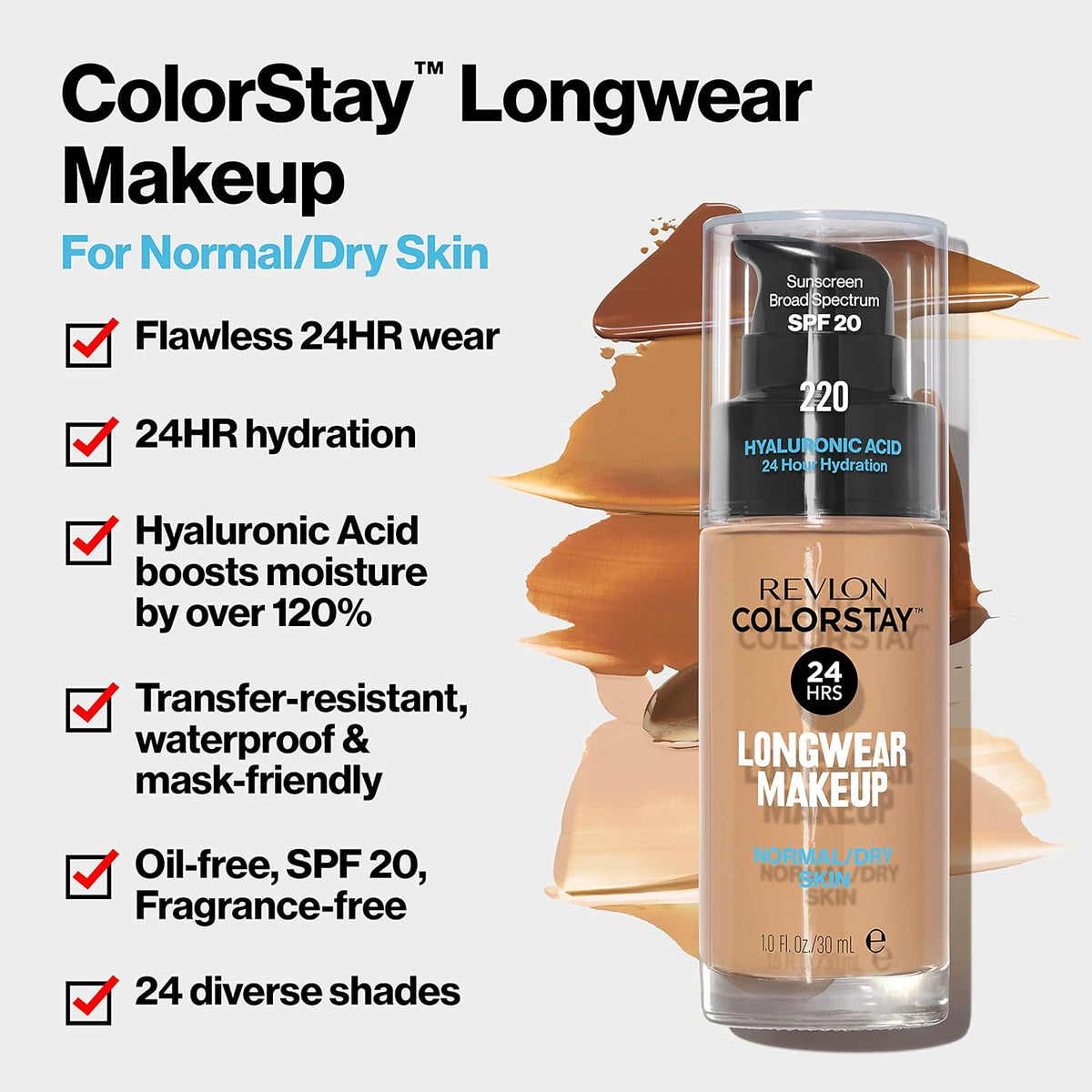 Revlon ColorStay Foundation for Normal & Dry Skin SPF 20