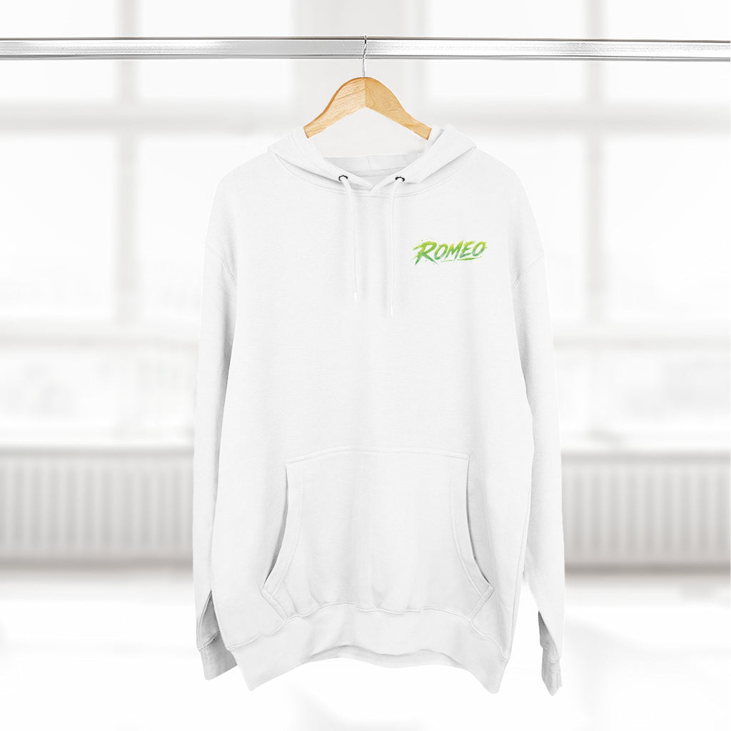Three-Panel Fleece Hoodie