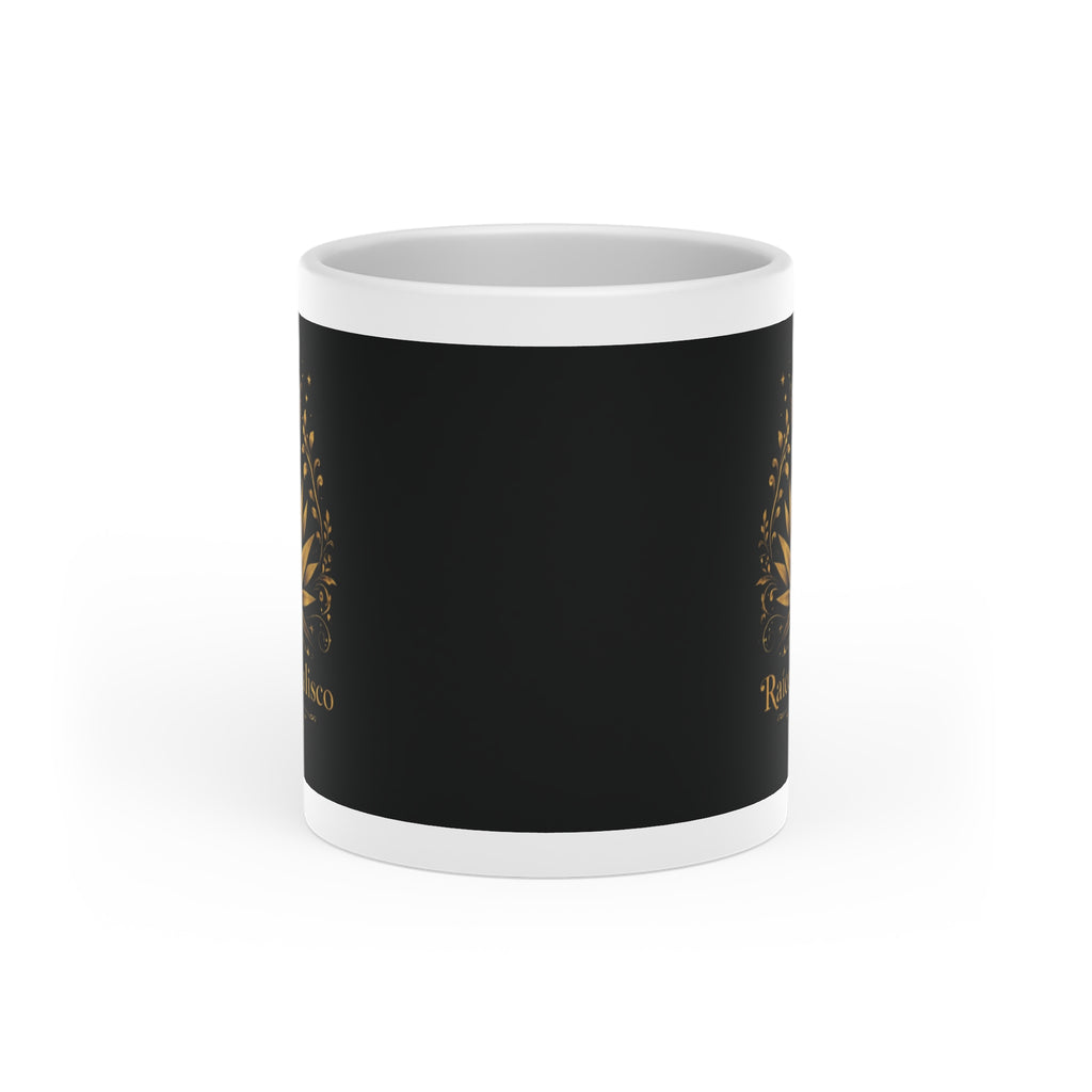 Raíces de Jalisco Gold Agave Mug — Heart-Shaped Mug