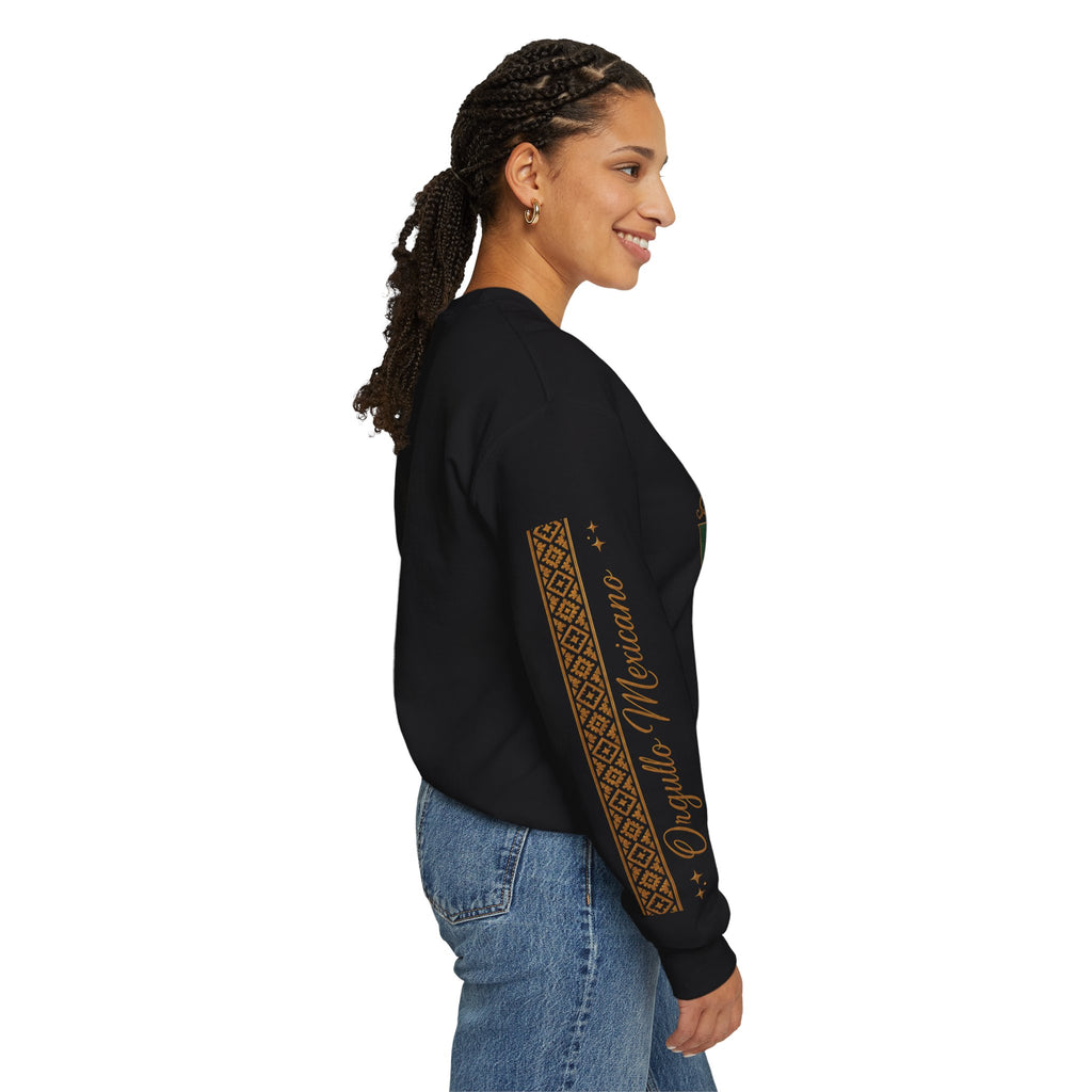 Orgullo Mexicano Crewneck Sweatshirt - Viva México Graphic Pullover