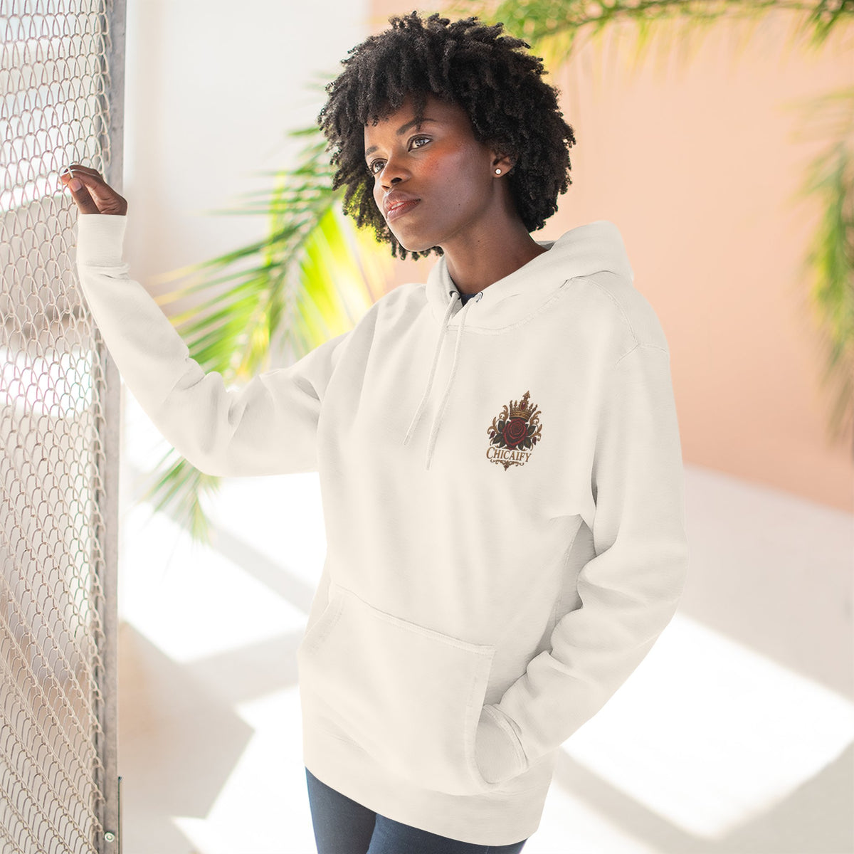 Adelita Rebelde – No Nací Para Obedecer |Three-Panel Fleece Hoodie