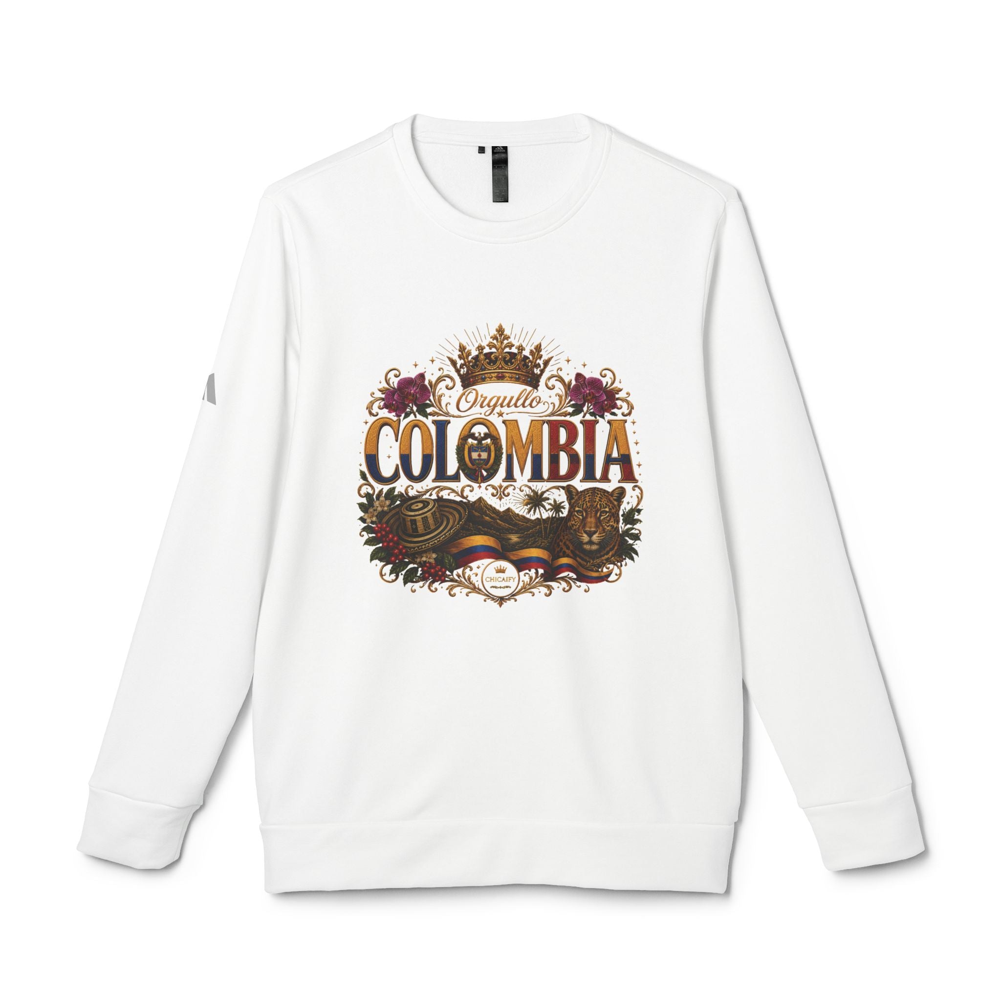 Tierra de Oro | Colombia adidas Fleece Crewneck Sweatshirt