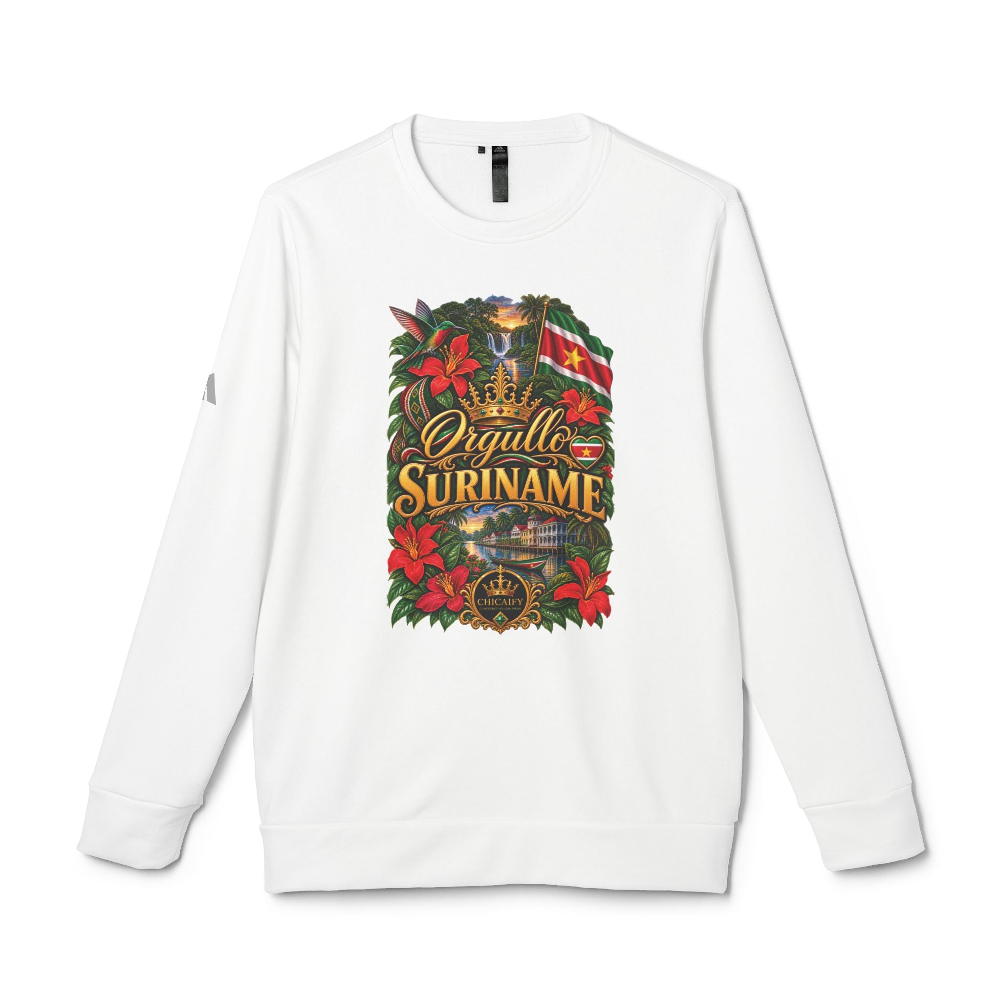 Orgullo Suriname — Raíces Unidas Collection |adidas Crewneck Sweatshirt