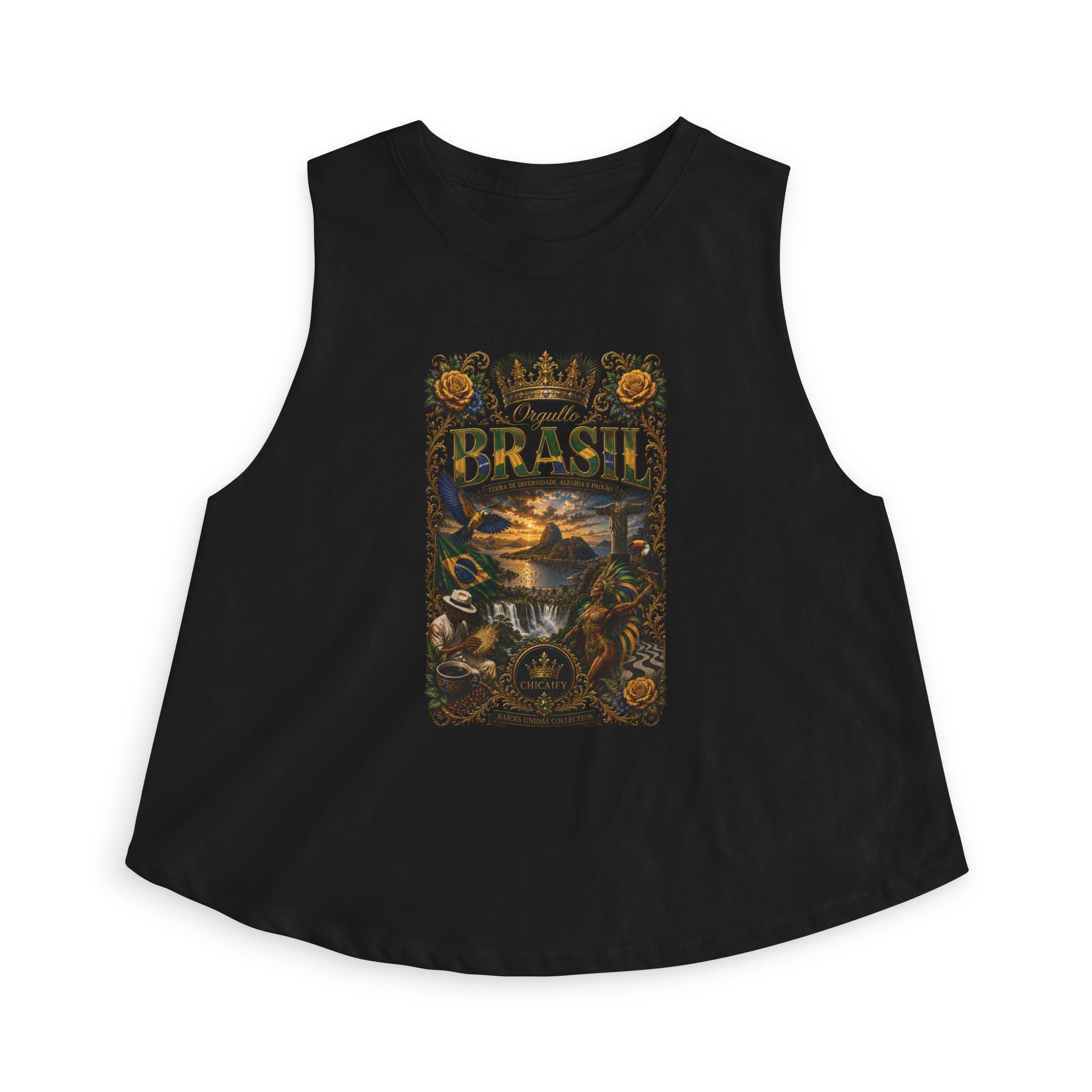 BRAZIL — RAÍCES UNIDAS Crop Top