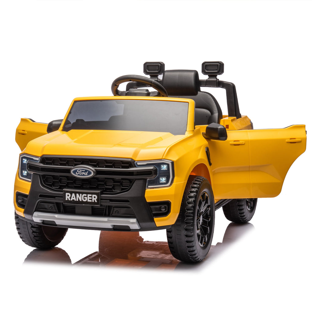 12V Licensed Ford Ranger Kids' Ride-On Truck with Remote
