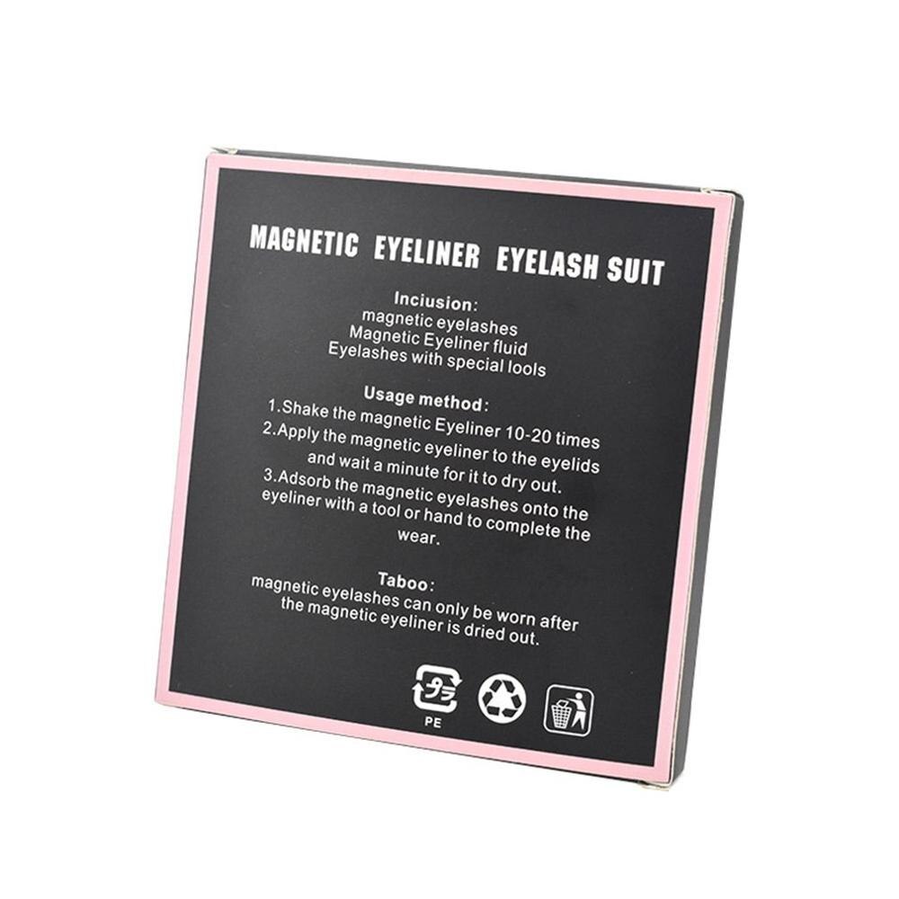 3-Pair Magnetic Lash & Eyeliner Set