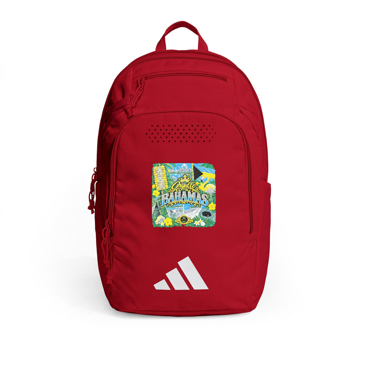 Orgullo Bahamas — Raíces Unidas Collection adidas® Defender 5 Backpack (Embroidery)