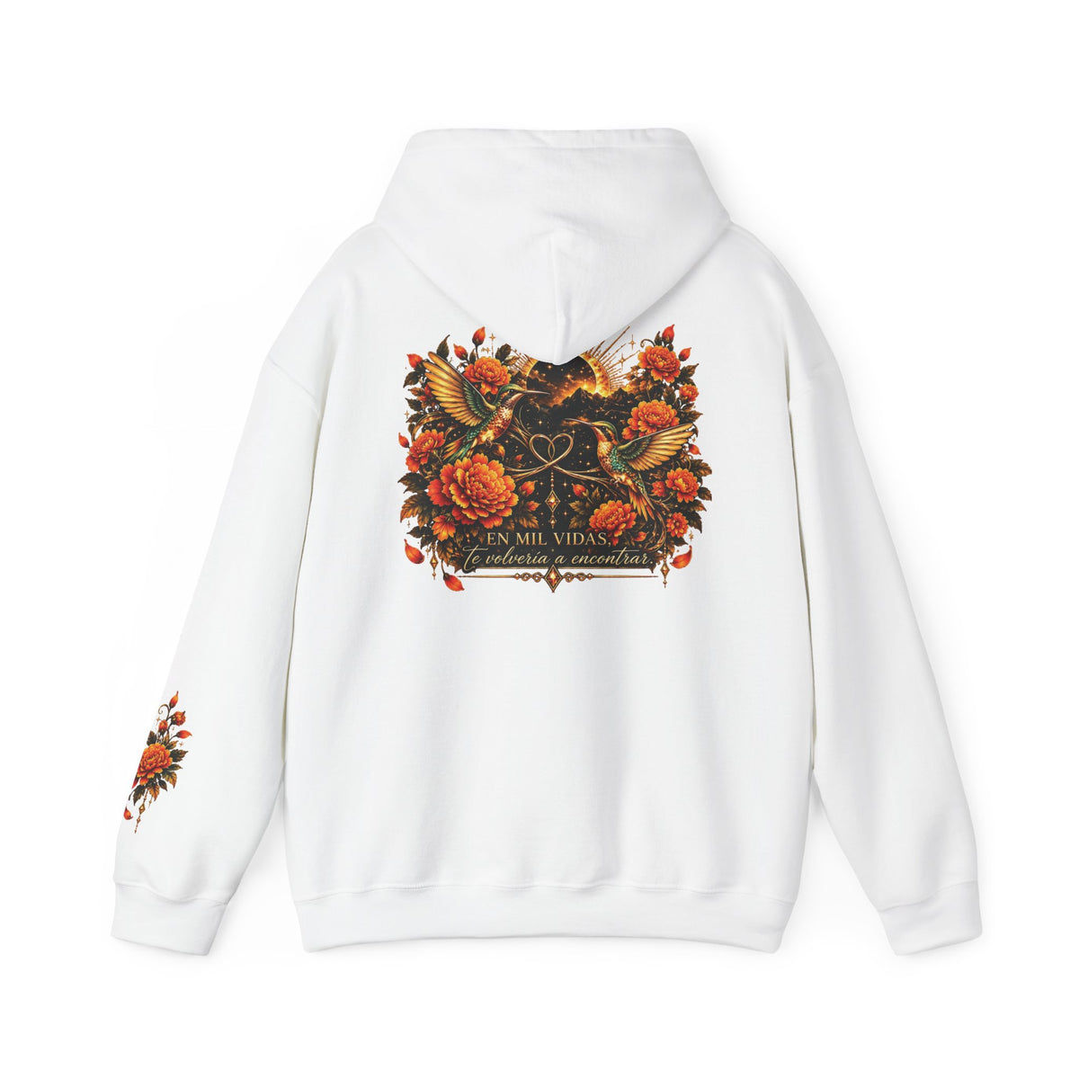 En Mil Vidas, Te Volvería a Encontrar | Chicaify | Unisex Heavy Blend™ Hooded Sweatshirt