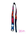 Mexican Leather Floral Embroidered Belt