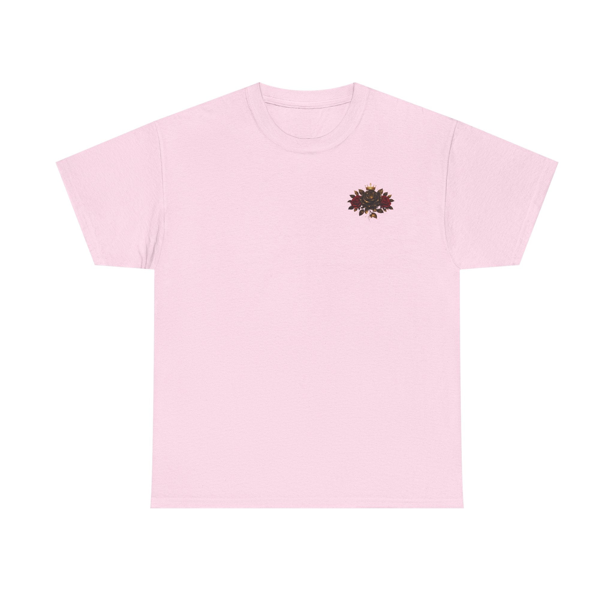 Bloom Like a Queen Tee — Floral Crown Rose Graphic Shirt