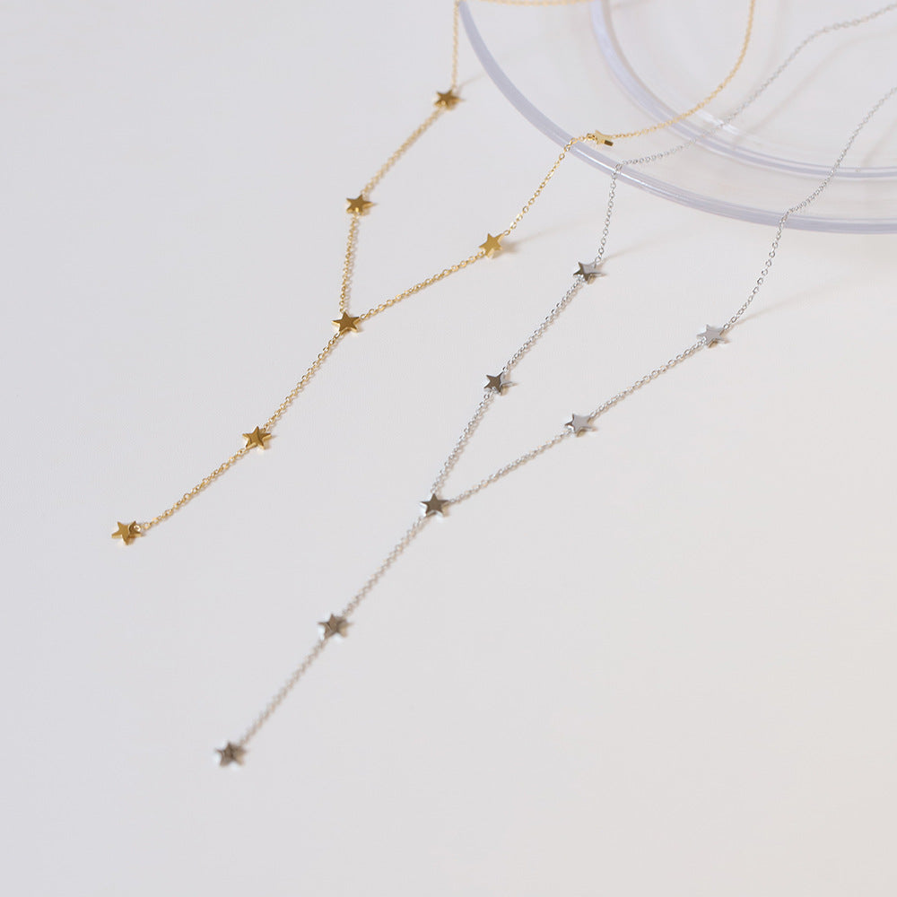 Luxe Popular Bohemian Star Personalized Clavicle Chain