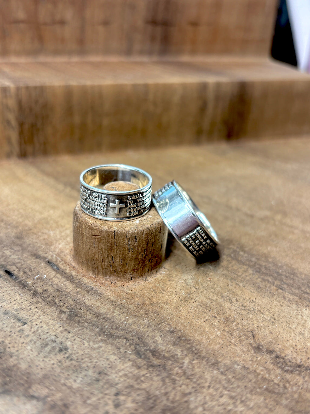 El Padre Nuestro Ring — Sterling Silver 925