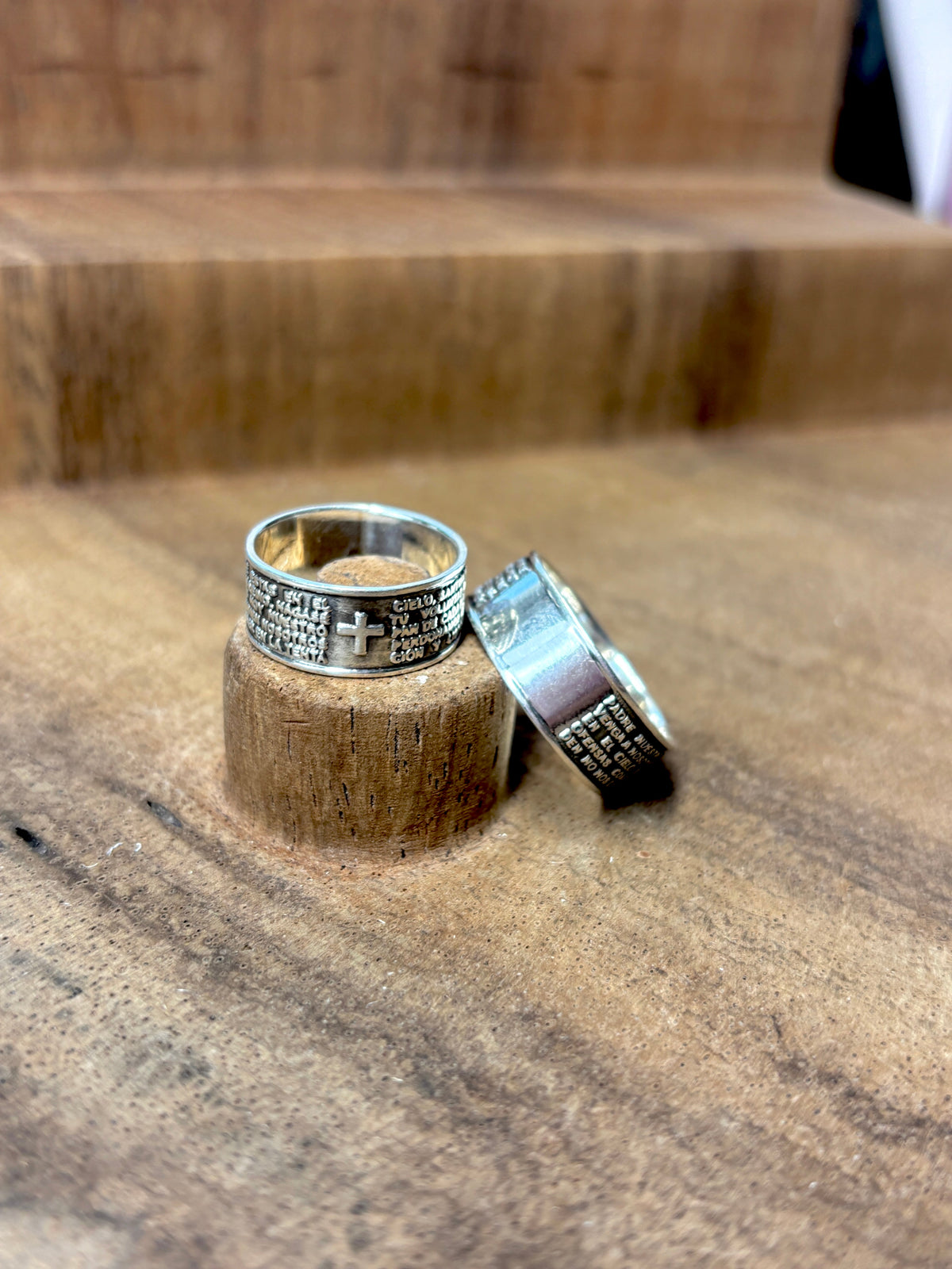 El Padre Nuestro Ring — Sterling Silver 925