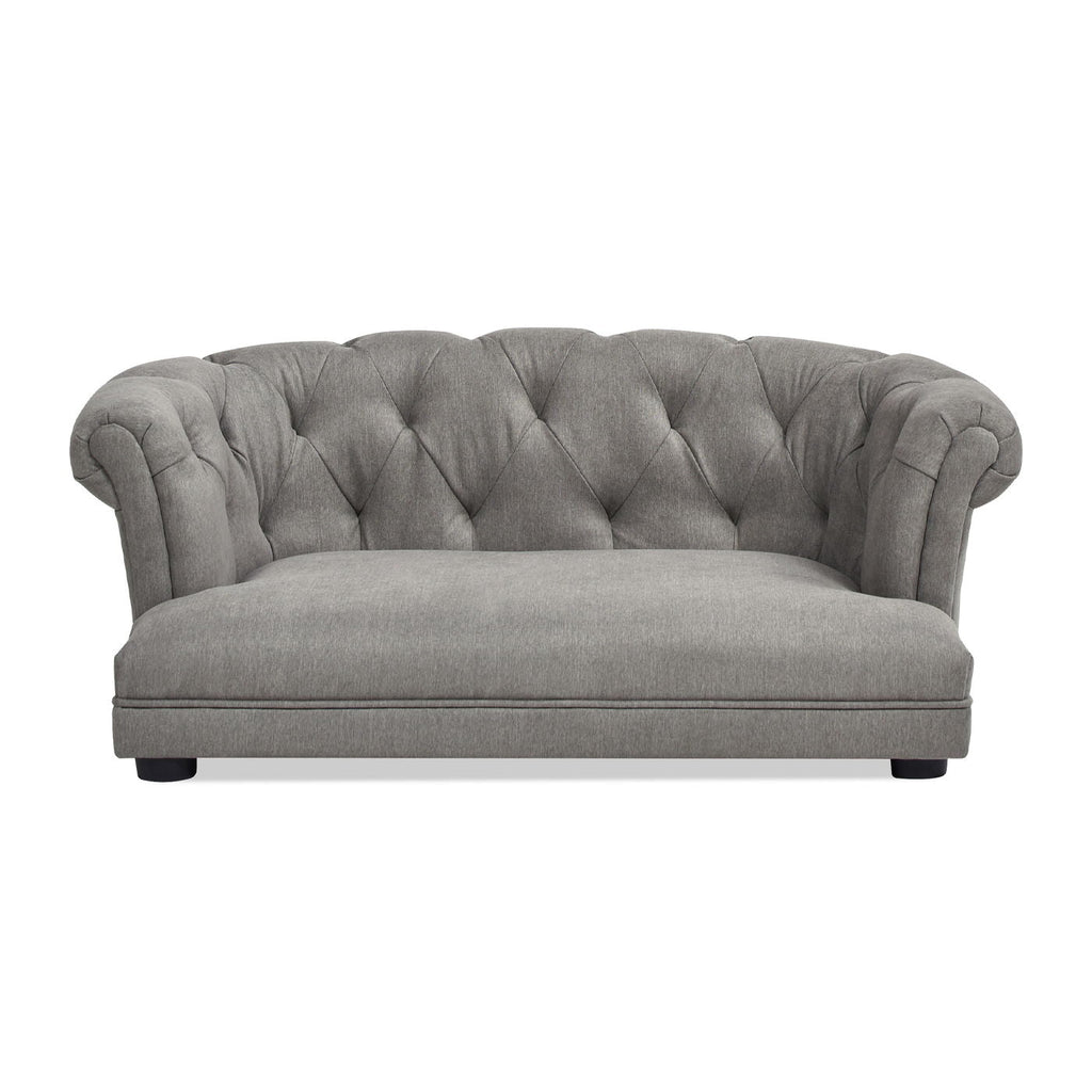 Chesterfield Dog Sofa Bed with High-Performance Upholstery - Medium