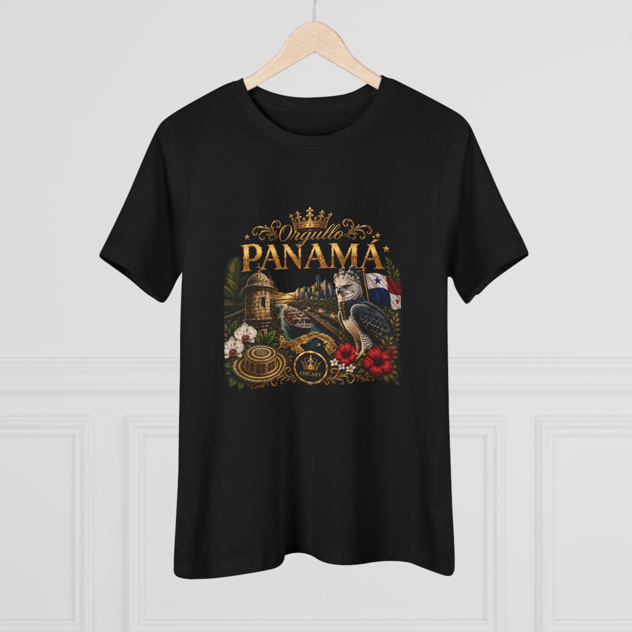 Orgullo Panamá — Raíces Unidas Women's Cotton Tee