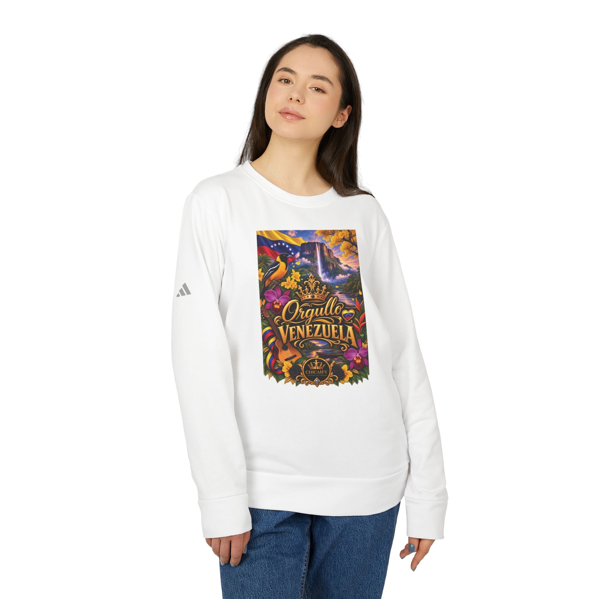 Orgullo Venezuela — Raíces Unidas Collection | adidas Crewneck Sweatshirt