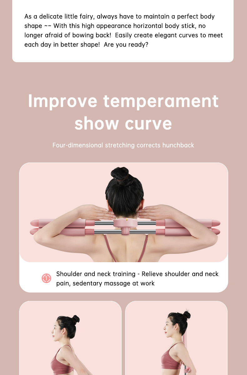 Adjustable Yoga Stretching Bar