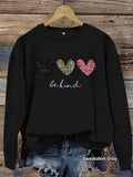 Printed Fleece Crewneck Sweatshirt