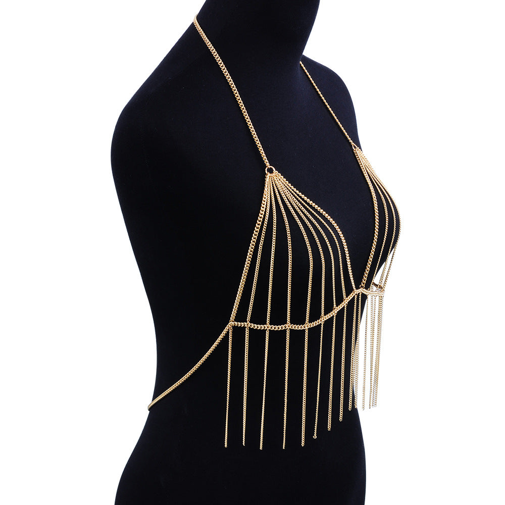 Jewelry Gold Multi-layer Tassels