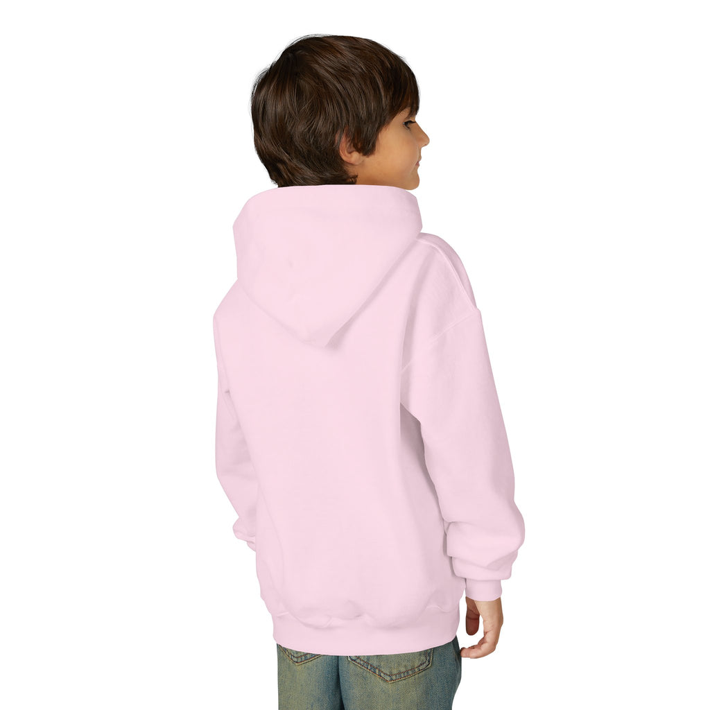 Raised by a Reina Hoodie | Gold Script Crown Youth Hoodie
