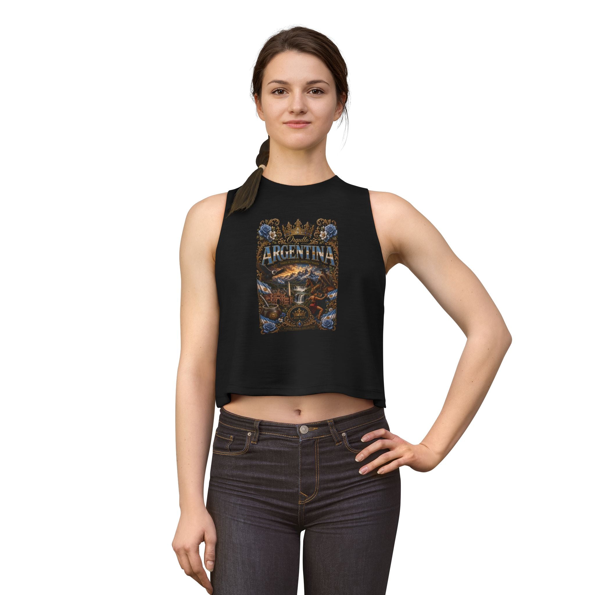 Raíces Unidas — Orgullo Argentina | Crop Top