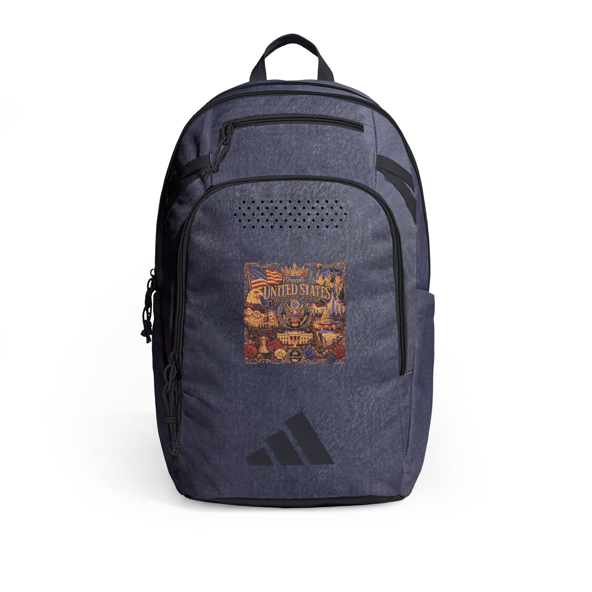 United States Heritage | Raíces Unidas Collection adidas® Defender 5 Backpack (Embroidery)
