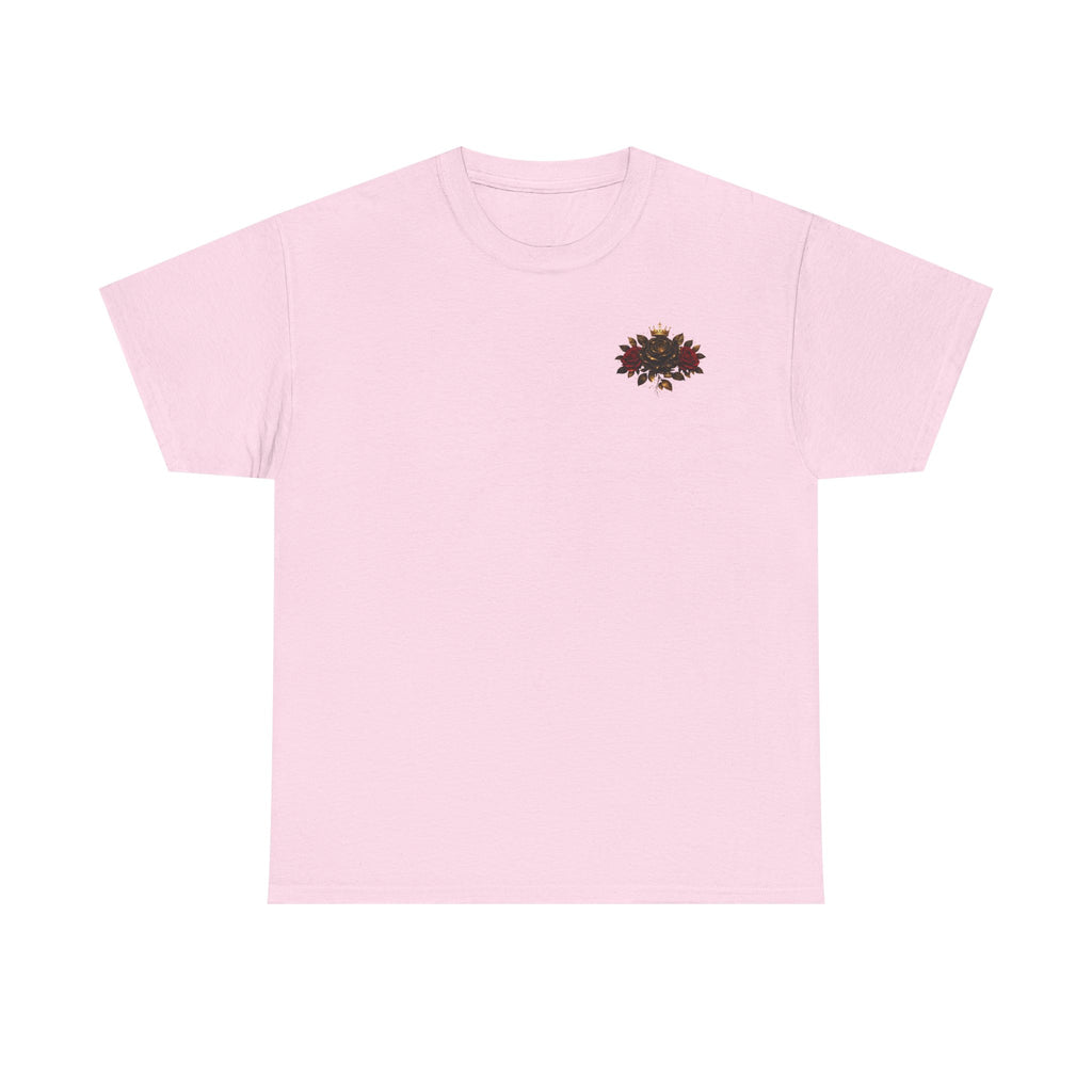 Queen Energy Tee — Floral Crown Graphic T‑Shirt