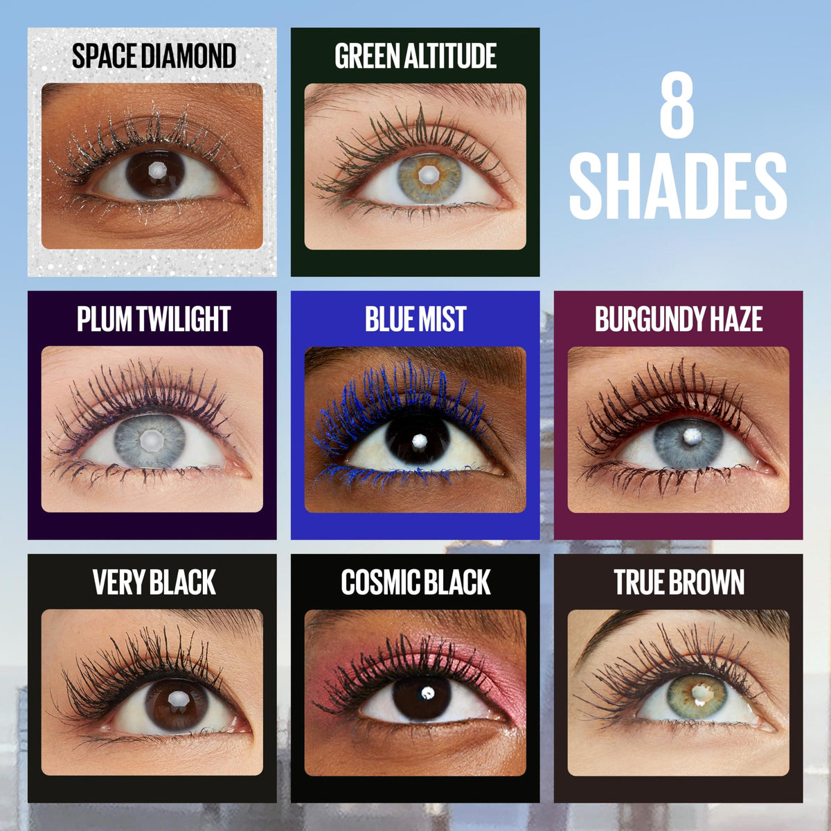Maybelline Lash Sensational Sky High Washable Mascara – Blackest Black