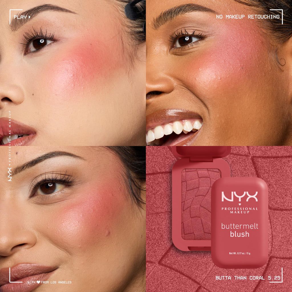 NYX Professional Makeup Buttermelt Powder Blush