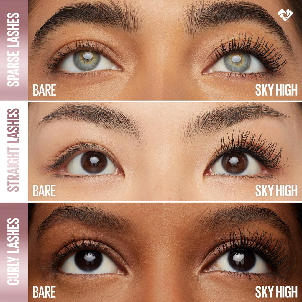 Maybelline Lash Sensational Sky High Washable Mascara – Blackest Black