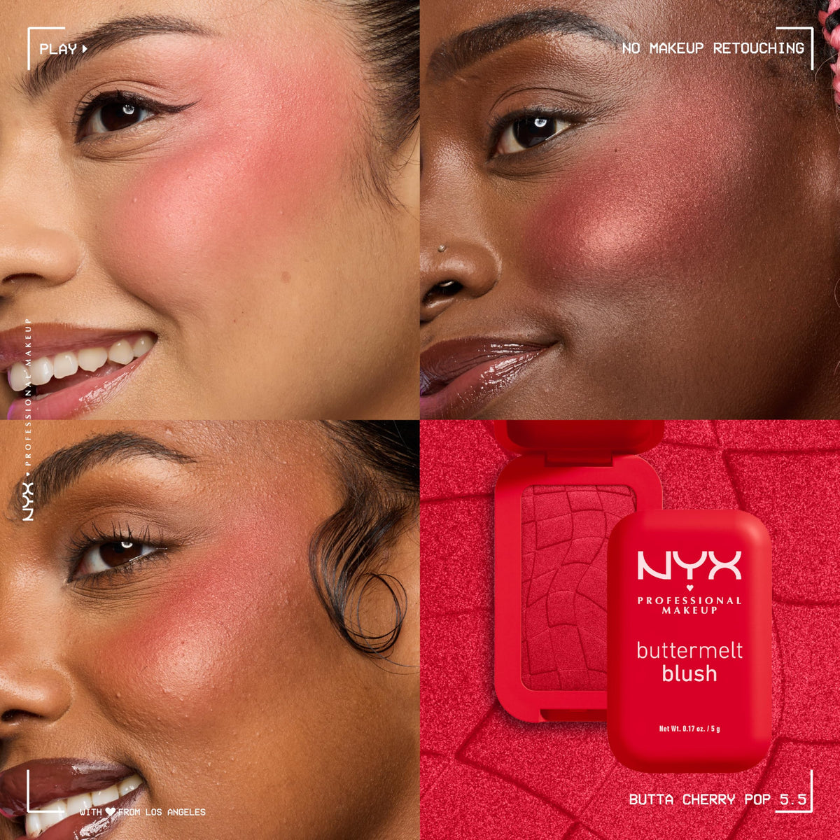 NYX Professional Makeup Buttermelt Powder Blush