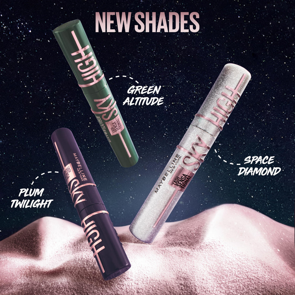 Maybelline Lash Sensational Sky High Washable Mascara – Blackest Black