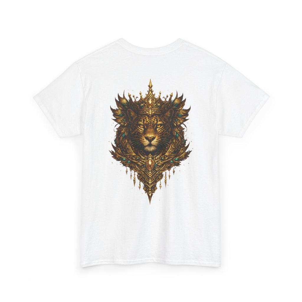 Golden Crowned Jaguar Tee — Graphic T-Shirt