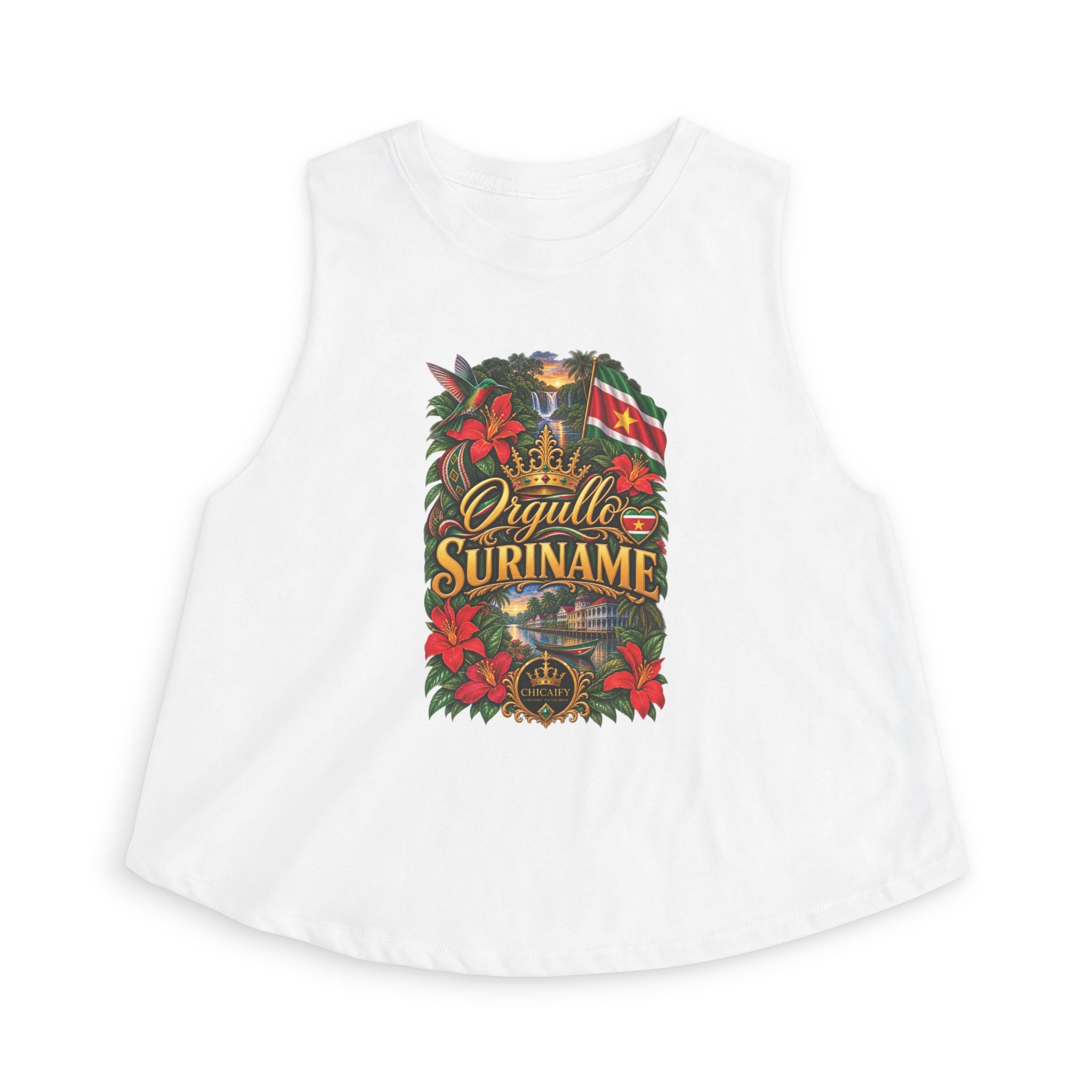 Orgullo Suriname — Raíces Unidas Collection |  Crop Top