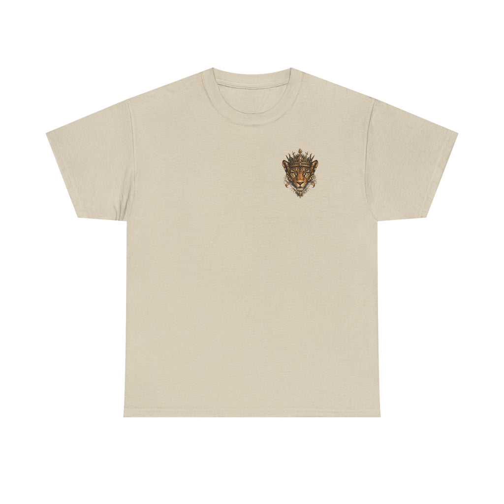 Golden Crowned Jaguar Tee — Graphic T-Shirt
