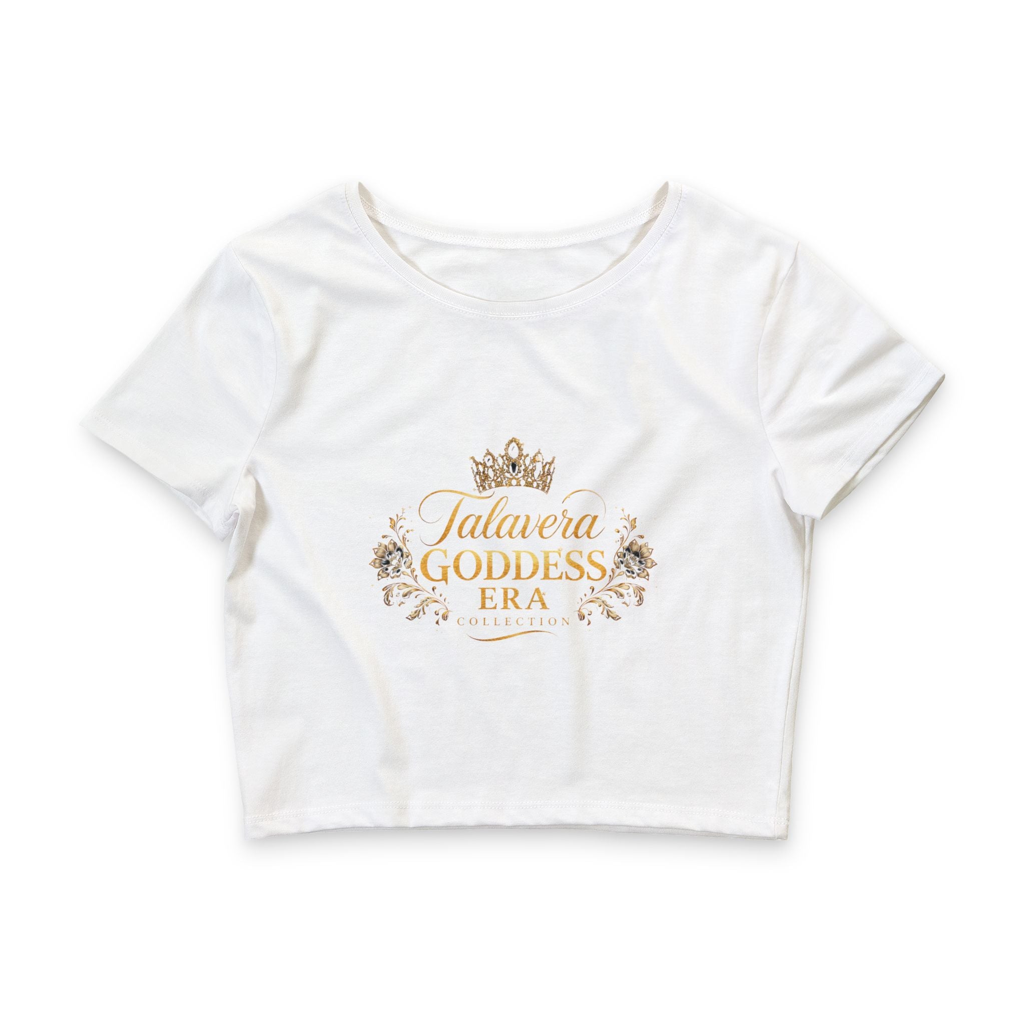 Talavera Goddess Era Crop Tee