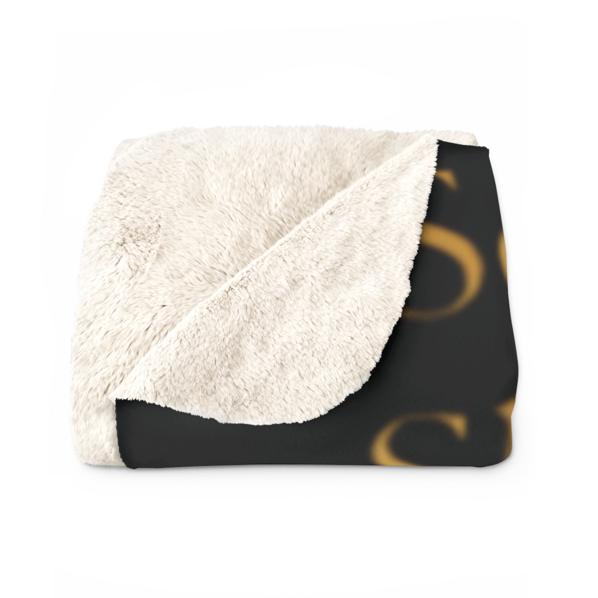 Soft Heart Sharp Mind Sherpa Blanket – Crown & Rose Luxe Throw (Hecha para Florecer)